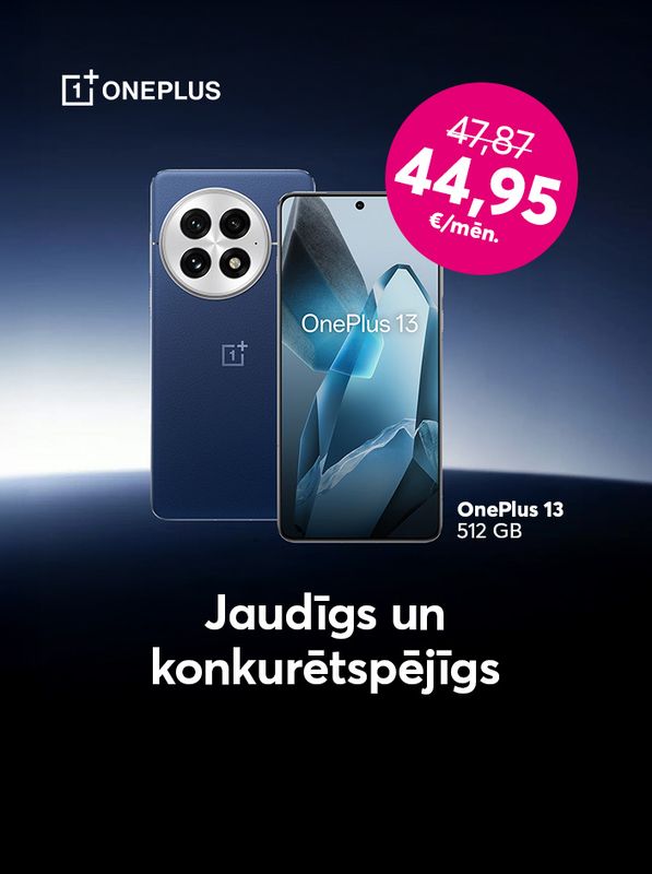 Iegādājies jaunāko OnePlus modeli par īpaši labu cenu Bitē!