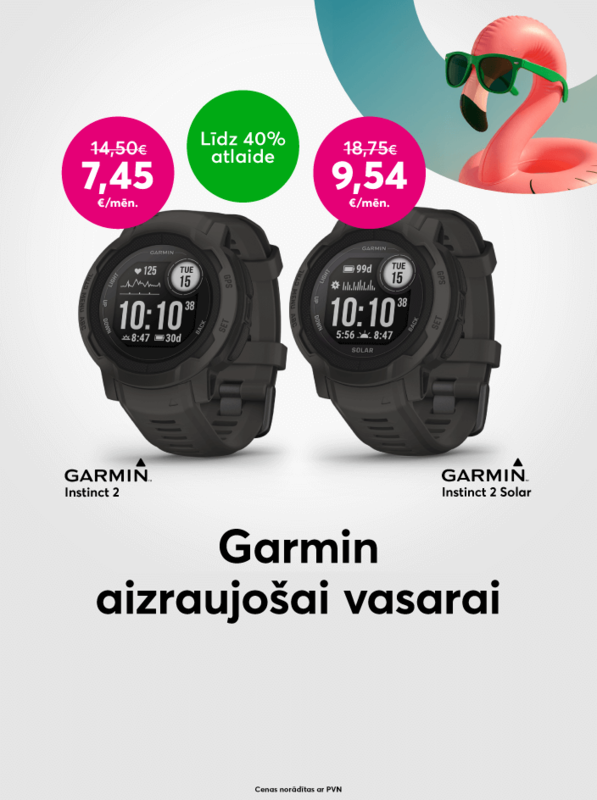 Bitē īpaši iepriecinoši izcilo Garmin viedpulksteņu ķērieni!