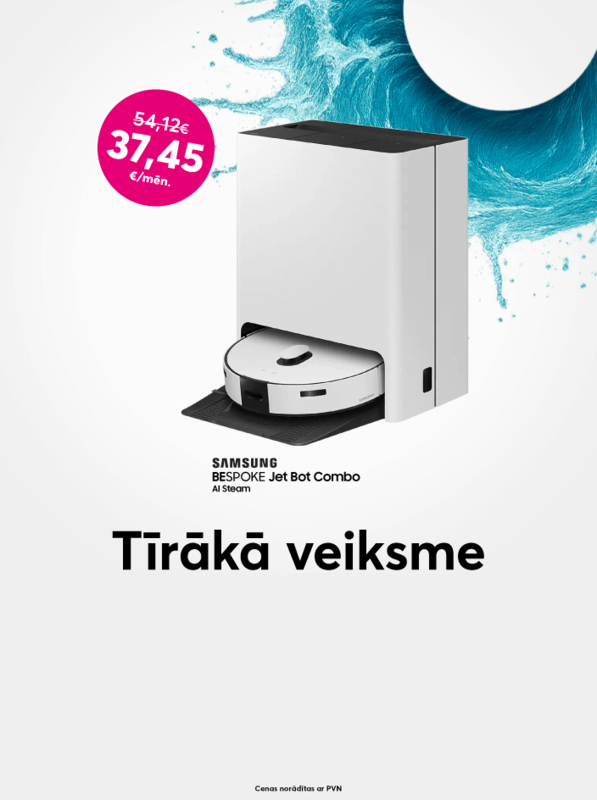 Samsung putekļsūcējiem robotiem īpaša cena
