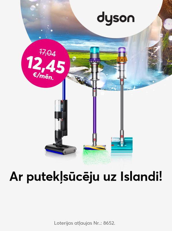 Dyson putekļsūcējiem īpaša cena