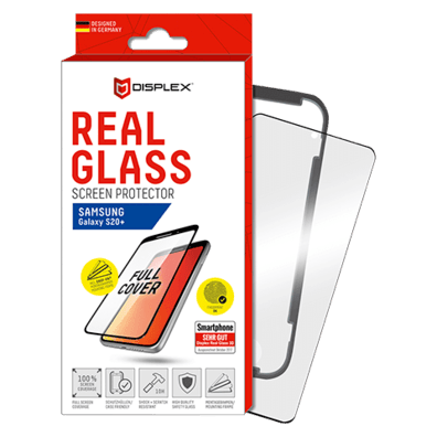 Samsung Galaxy S20+ aizsargstikliņš (Displex Real Glass 3D Black) | Bite