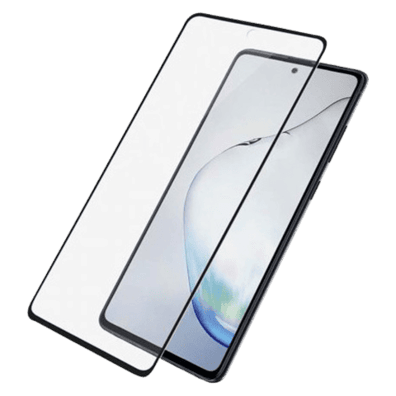 Samsung Galaxy Note 10 Lite Curved Screen Glass By Muvit Black | Bite
