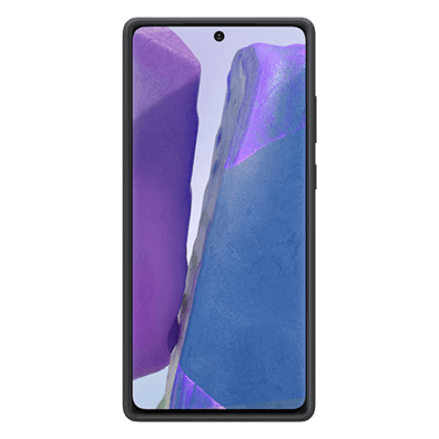 Samsung Galaxy Note 20 Silicone Case Black | Bite