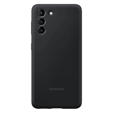 Samsung Galaxy S21 Silicone Cover Black	| Bite