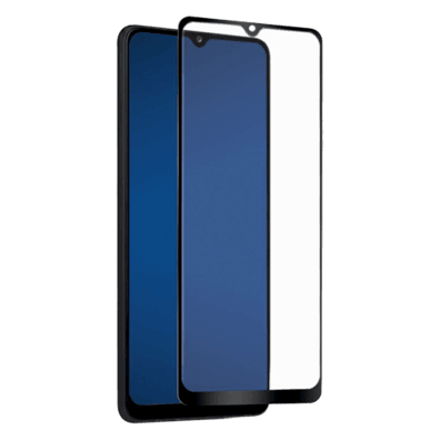 Samsung Galaxy A02s Full Cover Screen Glass By SBS Black | Bite
