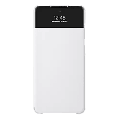 Samsung Galaxy A72 Smart S View Wallet Case (EE) | White | Bite