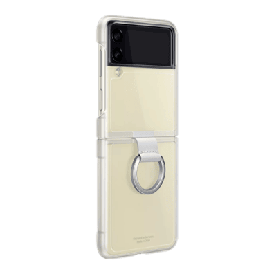 Samsung Galaxy Z Flip3 5G Clear Cover Ring Transparent | Bite