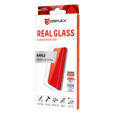 Apple iPhone 13/13 Pro Real 2D Screen Glass By Displex Transparent | Bite