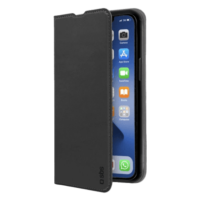 Apple iPhone 13 Pro Wallet PU Case By SBS Black | Bite
