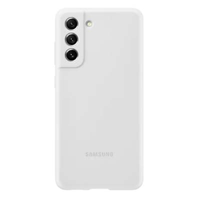 Samsung Galaxy S21 FE Silicone Cover White | Bite