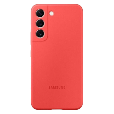 Samsung Galaxy S22 Silicone Cover Coral | Bite