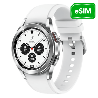 Samsung Galaxy Watch 4 Classic 42mm LTE Silver (SM-R885FZ) | Bite