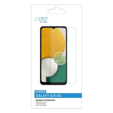 	Samsung Galaxy A13 4G Tempered 2D Screen Glass By My Way Transparent | Bite
