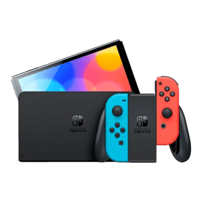 Nintendo Switch OLED Neon Blue/Neon Red | Bite