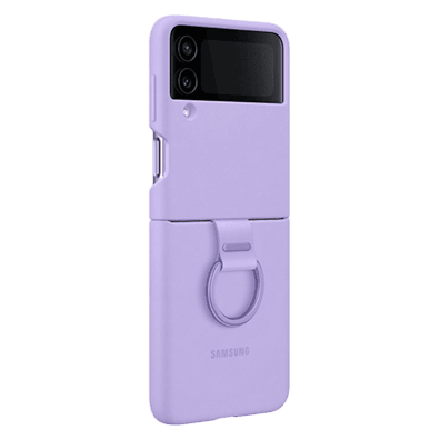 Samsung Galaxy Flip4 Silicone Cover with Ring | Bite