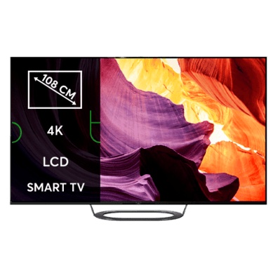 Sony 43'' 4K UHD Smart TV X82 (KD43X82KAEP) | Bite