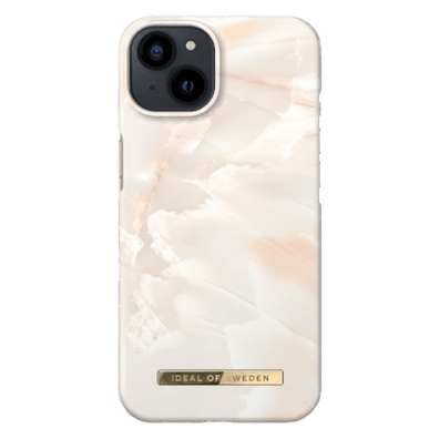 Apple iPhone 13/14 Cover By Ideal Of Sweden Rose Pearl Marble | Bite