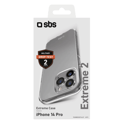 Apple iPhone 14 Pro Extreme X2 Cover By SBS Transparent | Bite