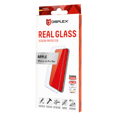 Apple iPhone 14 Pro Max Real 2D Screen Glass By Displex Transparent | Bite