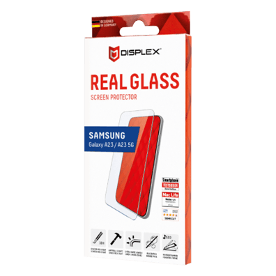 Samsung Galaxy A23 5G Real 2D Glass By Displex Transparent | Bite