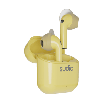 Sudio Nio Wireless Earbuds Lemon | Bite