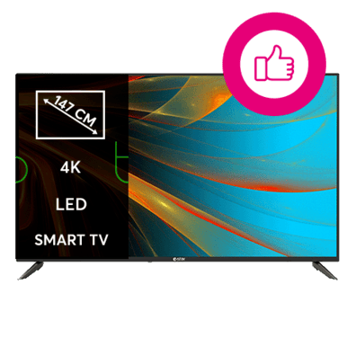 eSTAR 58" 4K UHD Smart TV LEDTV58A1T2 | Bite