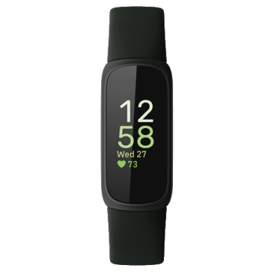 Fitbit Inspire 3 Fitness Tracker, Black/Midnight Zen | Bite