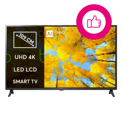 LG 43" 4K UHD Smart TV 43UQ7500 | Bite