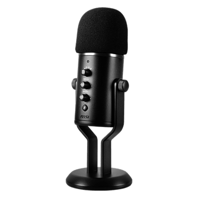 MSI Streaming Microphone Immerse GV60 Black | Bite