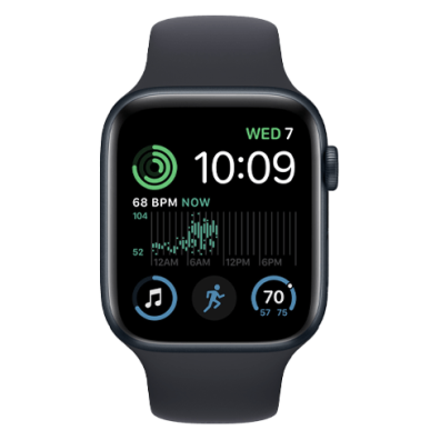 Apple Watch SE (2022) GPS + Cellular 44mm Aluminium Case with Sport Band | Bite