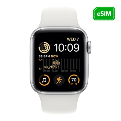 Apple Watch SE (2022) GPS + Cellular 40mm Aluminium Case with Sport Band | Bite