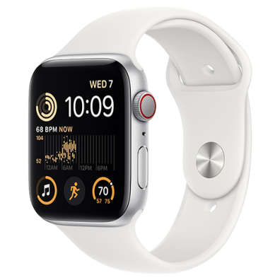 Apple Watch SE (2022) GPS + Cellular 44mm Aluminium Case with Sport Band | Bite