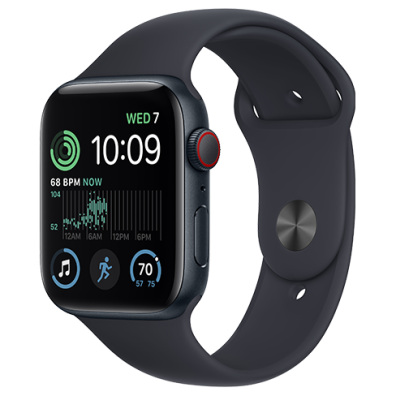Apple Watch SE (2022) GPS + Cellular 44mm Aluminium Case with Sport Band | Bite