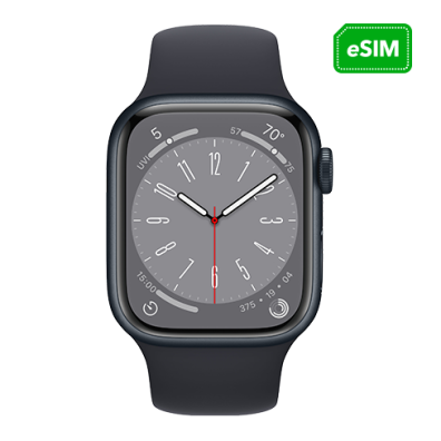 Apple Watch Series 8 GPS + Cellular 41mm Aluminium Case with Sport Band | Bite