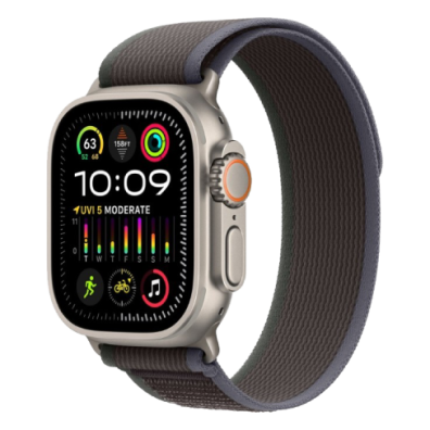 (LV) Apple Watch Ultra 2 GPS + Cellular 49mm Titanium Case with Trail Loop - S/M | Bite