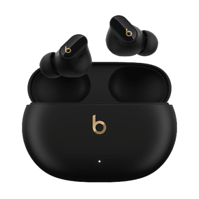 Beats Studio Buds + - True Wireless Noise Cancelling Earbuds - Black / Gold | Bite
