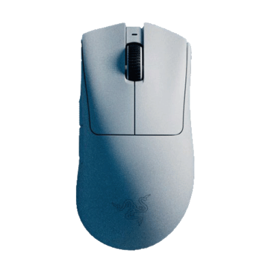 Razer DeathAdder V3 Pro Wireless Gaming Mouse, Optical, 30000 DPI, White | Bite