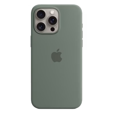 Apple iPhone 15 Pro Max Silicone Case with MagSafe Cypress | Bite