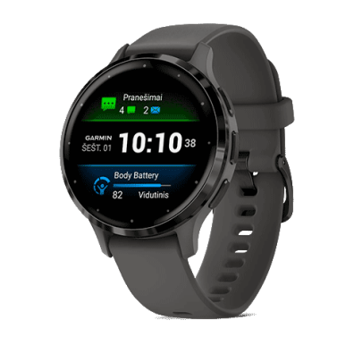 Garmin Smart Watch Venu 3S GPS Wi-Fi Sesame Slate | Bite