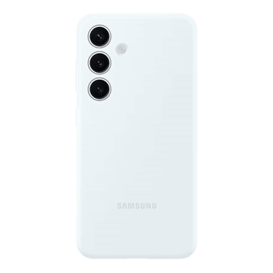 Samsung Galaxy S24 Silicone Cover White | Bite