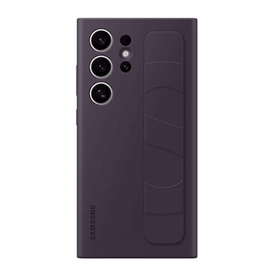 Samsung Galaxy S24 Ultra Standing Grip Cover Dark Violet | Bite