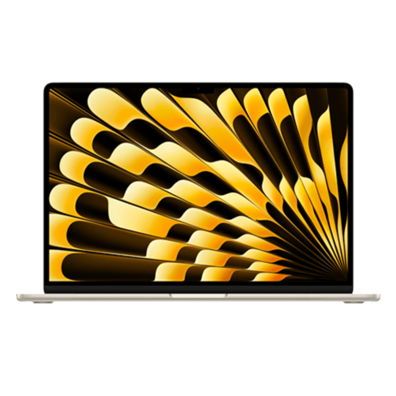 15-inch MacBook Air: Apple M3 chip with 8-core CPU and 10-core GPU, 8GB, 256GB SSD - Starlight/INT | Bite