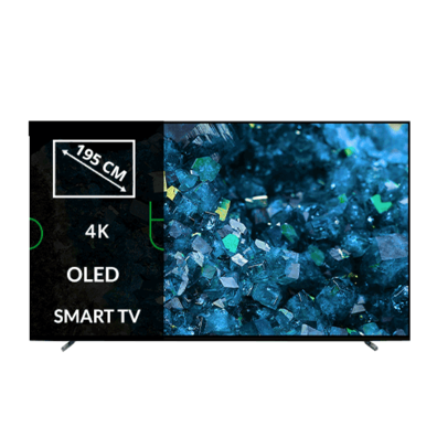 TV Set|SONY|77"|OLED/4K/Smart|3840x2160|Wireless LAN|Bluetooth|Android TV|Black|XR77A80LAEP | Bite