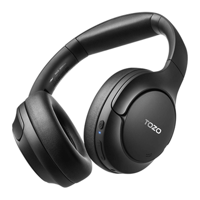 TOZO H10 Bluetooth Over-Ear Headphones Black | Bite