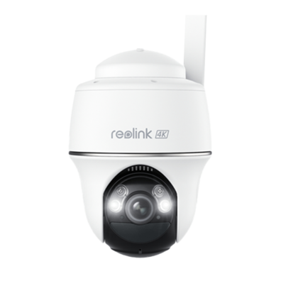 Reolink | 4K 4G LTE Wire Free Camera | Go Series G440 | Dome | 8 MP | Fixed | IP64 | H.265 | MicroSD (Max. 128GB) | Bite