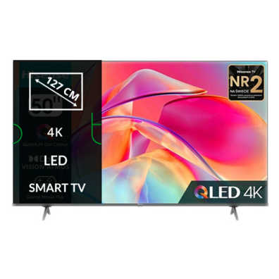 HISENSE 50"" QLED 4K Smart Frameless TV 50E7KQ" | Bite