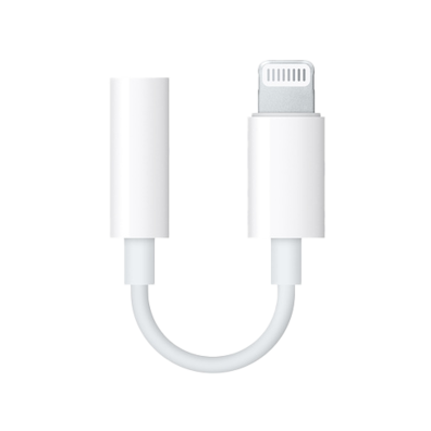 Apple Lightning to 3,5 mm Jack Adapter White