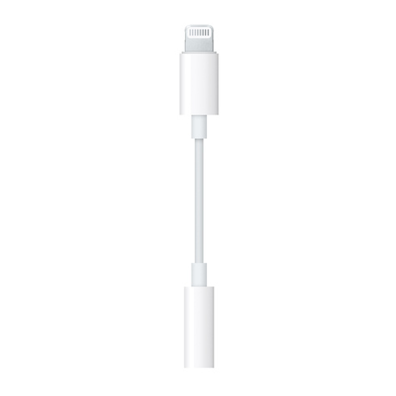 Apple Lightning to 3,5 mm Jack Adapter White