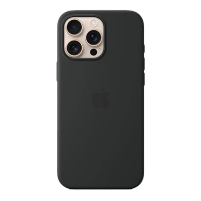 Apple iPhone 16 Pro Max Silicone Case with MagSafe Black | Bite