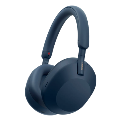 Sony Noise-Canceling Bluetooth Hi-Res Headphones WH-1000XM5, Blue | Bite
